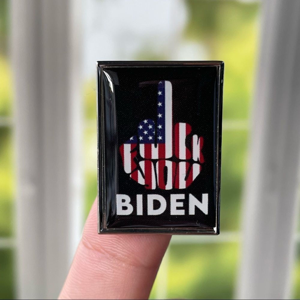 F You Biden Enamel Pin/ Brooch Lapel